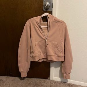 Women’s Lululemon cropped waiter zip